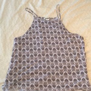 a nice, summery piece with geometric shapes.